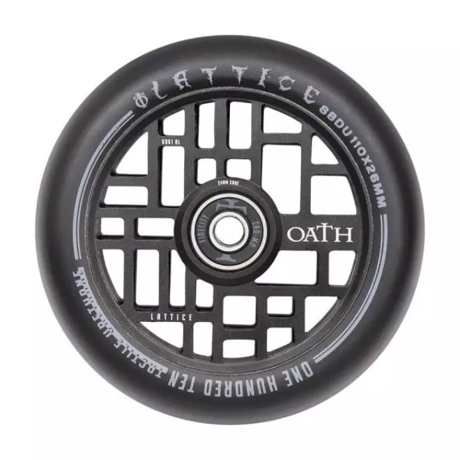 Ruota Oath Lattice 110 Satin Black