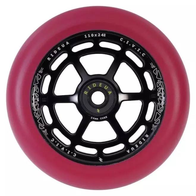 Ruota UrbanArtt Civic 110 Red Black