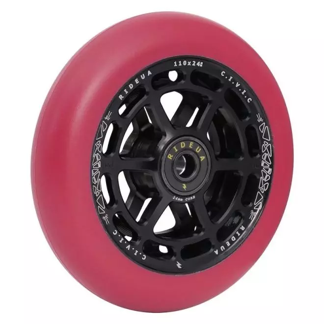 Ruota UrbanArtt Civic 110 Red Black