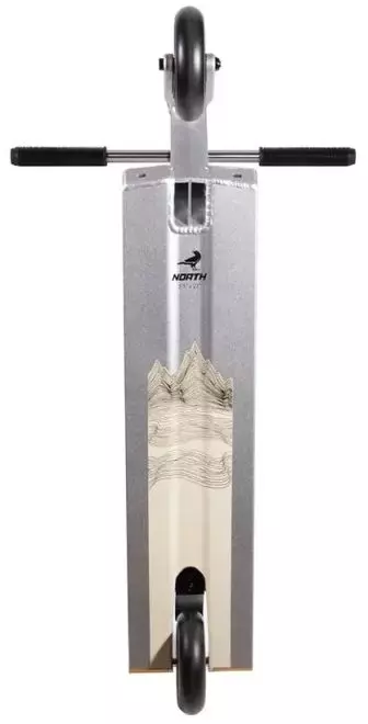 Monopattino Freestyle North Tomahawk Matte Silver