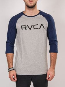 RVCA T-shirt Big RVCA Blue Grey