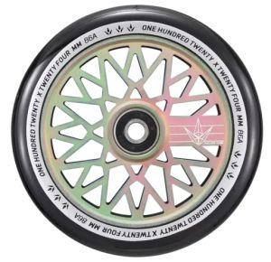 Blunt Diamond Hollowcore 120 Wheel Matted Oil Slick