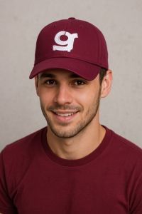 Gizmania Fella Cap Burgundy
