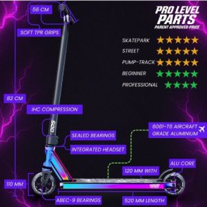 DDS Scooter Neochrome Black