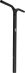 Manubrio Lucky HEX Alu Black