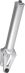 Forcella North Nada Zero Offset 30 V2 Silver