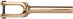 Forcella Striker Lux IHC Gold Chrome