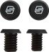 Impugnature Striker Thick Logo Black Red