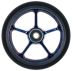 Ruota Black Pearl Original Double V3 110 Chrome Blue