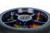 Ruota Black Pearl Original Double V3 110 Chrome Blue