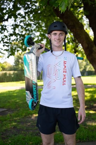 Monopattino Freestyle IVS Journey 3 Jamie Hull Raw Teal