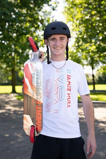 Monopattino Freestyle IVS Journey 3 Jamie Hull Raw Red