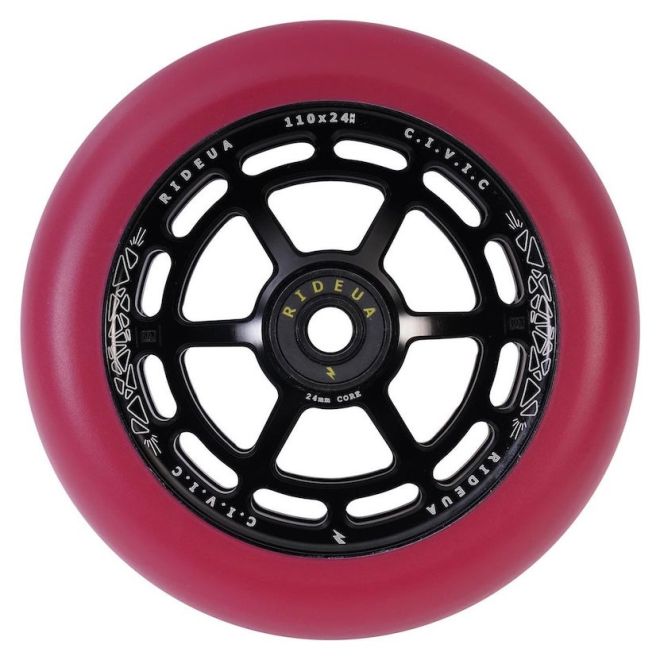 Ruota UrbanArtt Civic 110 Red Black