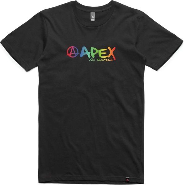 Apex Rainbow T-shirt Black