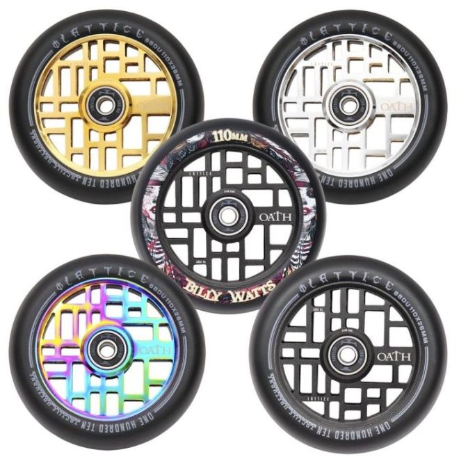 Ruota Oath Lattice 110 Satin Black