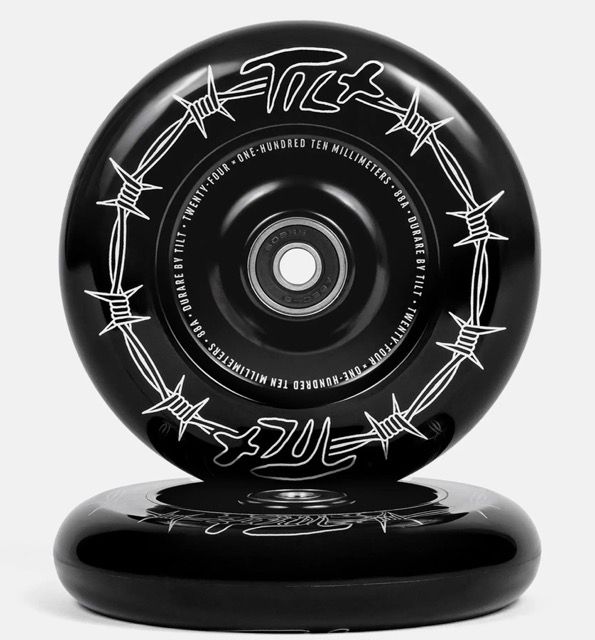 Ruota Tilt Durare Barbed 110 Black