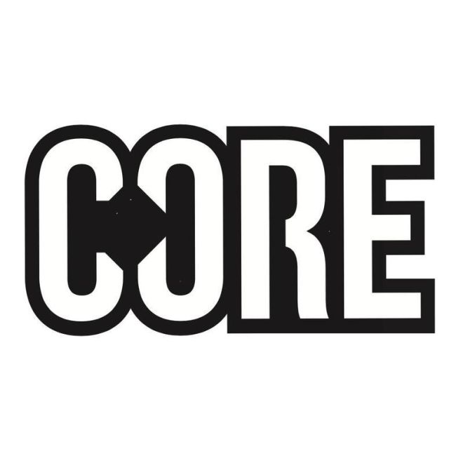 CORE Classic Sticker Black