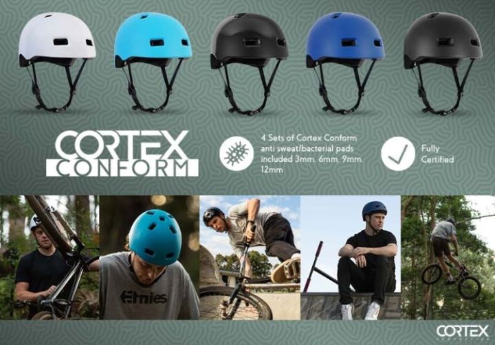 Casco Cortex Conform Matte Blue