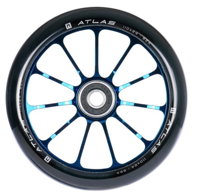Ruota Ethic Atlas 110 Chrome Blue