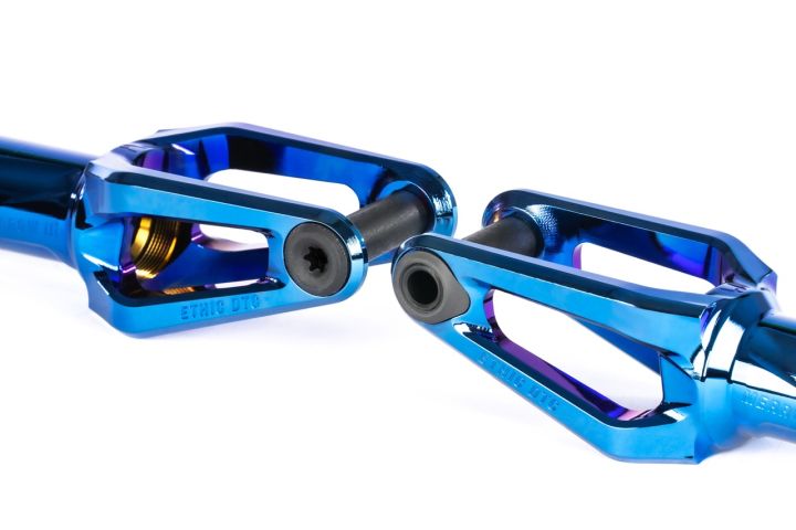 Forcella Ethic Merrow V3 8/12 STD HIC Chrome Blue