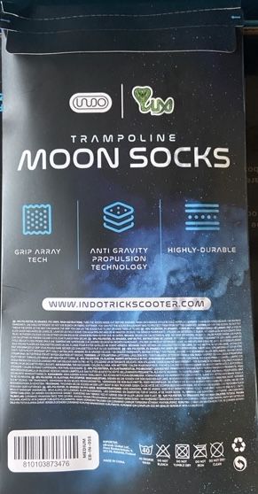 Trampoline Monopattino Indo Pro V2 Blue + Moonsocks