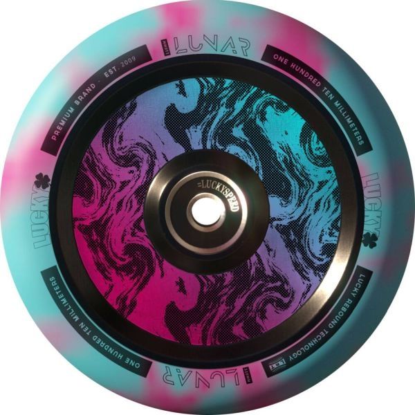 Ruota Lucky Lunar Hollow 110 Rush Pink Blue Swirl