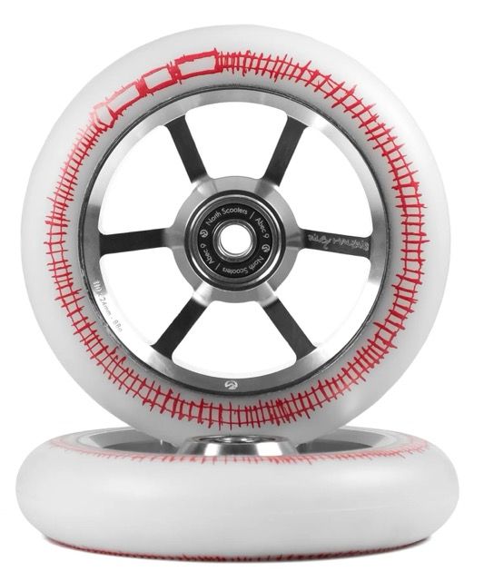 Ruota North Riley Maltais 115 Silver White