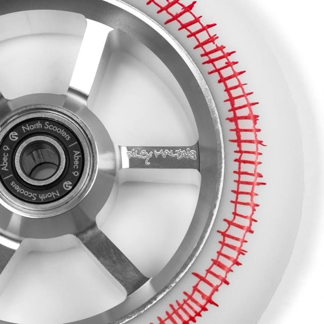 Ruota North Riley Maltais 115 Silver White