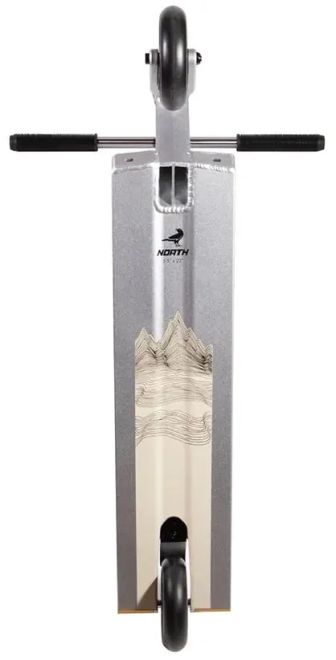Monopattino Freestyle North Tomahawk Matte Silver