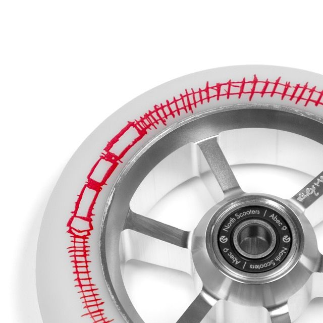 Ruota North Riley Maltais 110 Silver White