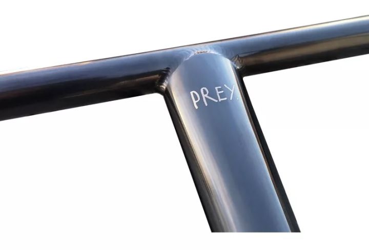 Manubrio Prey Bird OS Titanium Chrome Grey