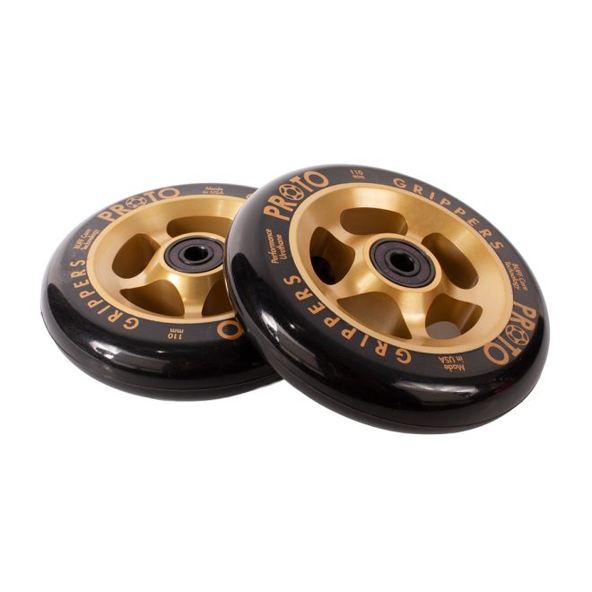 Ruota PROTO Gripper 110 Black on Gold