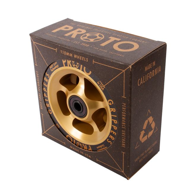 Ruota PROTO Gripper 110 Black on Gold