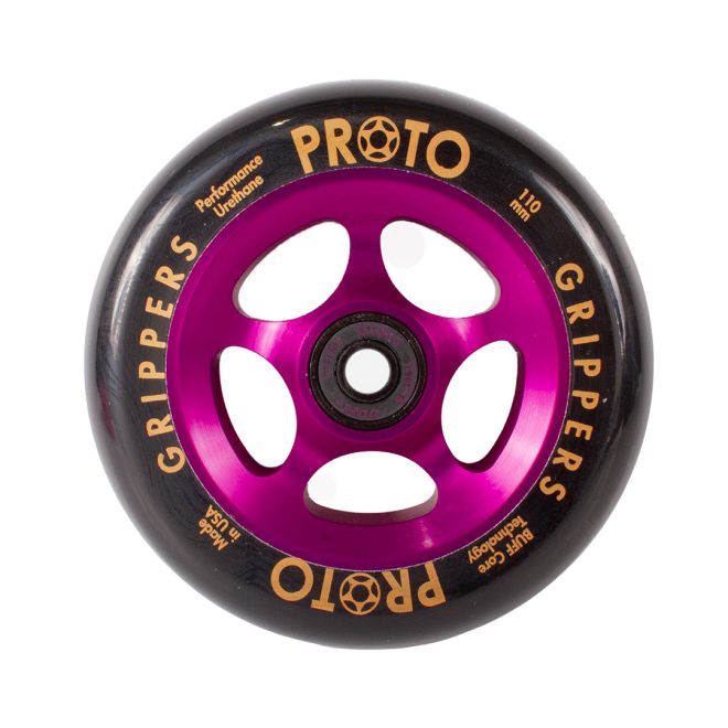 Ruota PROTO Gripper 110 Black on Purple