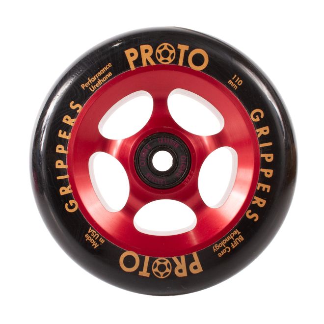 Ruota PROTO Gripper 110 Black on Red