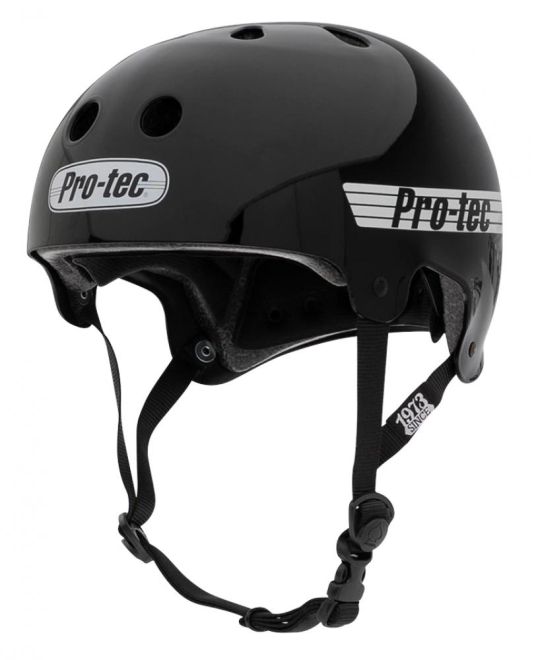 Casco Pro-Tec Old School Gloss Black