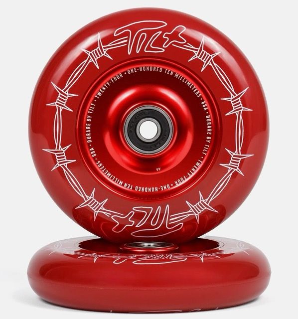 Ruota Tilt Durare Barbed 110 Crimson