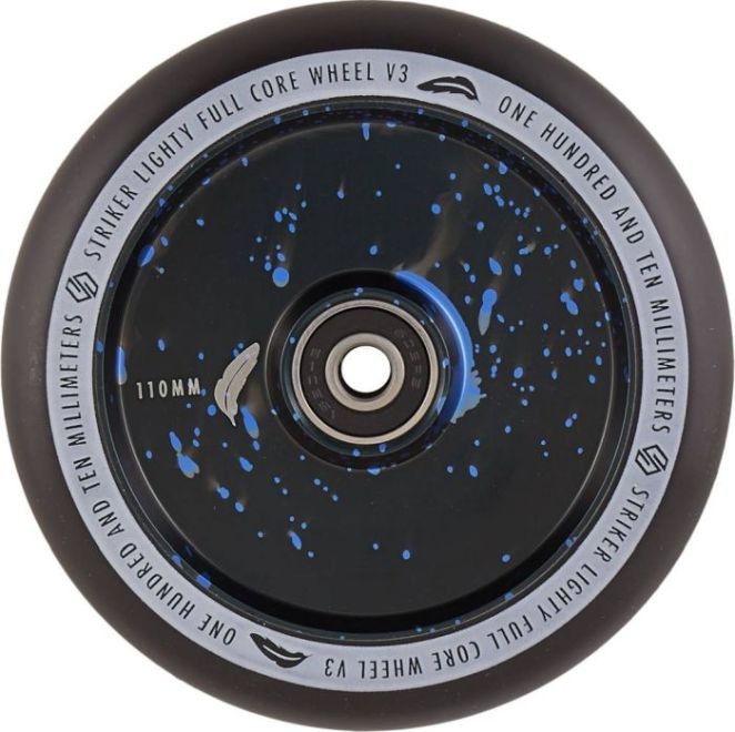 Ruota Striker Lighty Full Core V3 110 Blue Splash