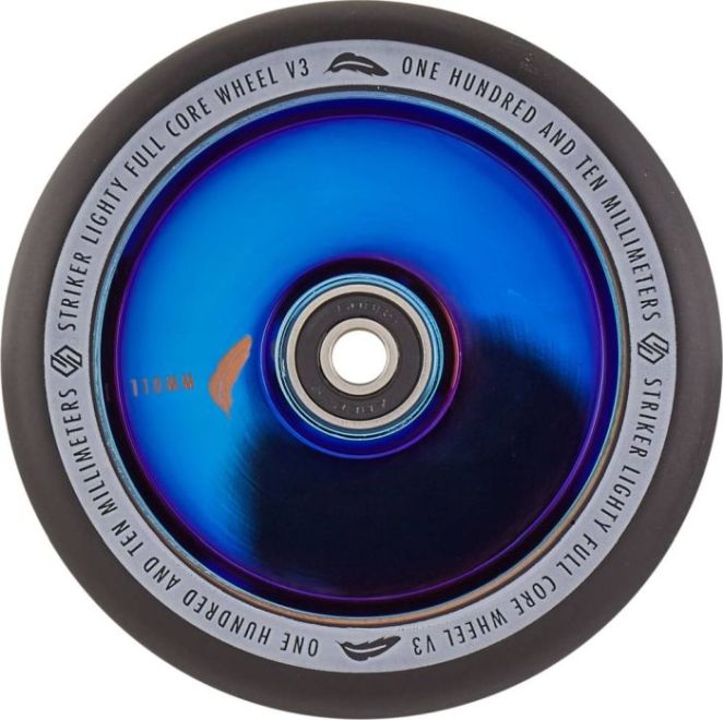 Ruota Striker Lighty Full Core V3 110 Blue Chrome