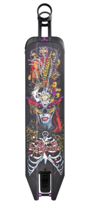 Triad Psychic Regular 19.5 Deck Monopattino Black Purple