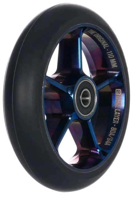 Ruota Black Pearl Original Double V3 110 Chrome Blue