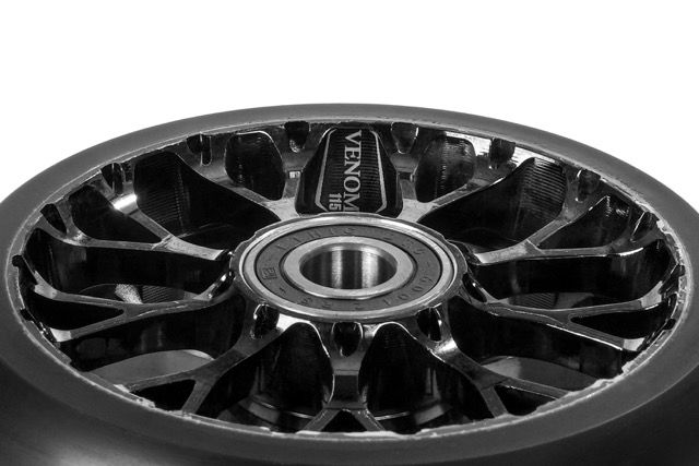 Ruota Black Pearl Venom Simple V2 12 STD 115 Black Chrome