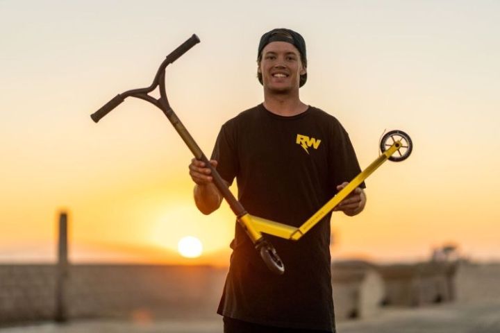 Monopattino Freestyle Nitro Circus RW JUNIOR REPLICA Gold Black
